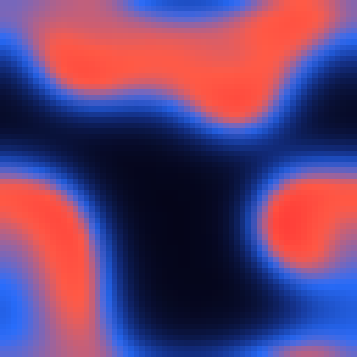 Gray-Scott reaction diffusion