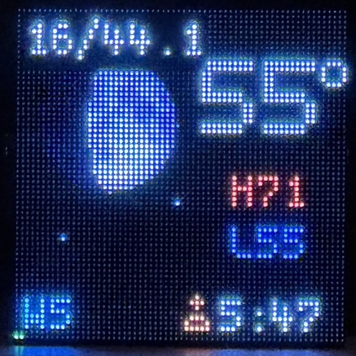 Weather — night on hardware